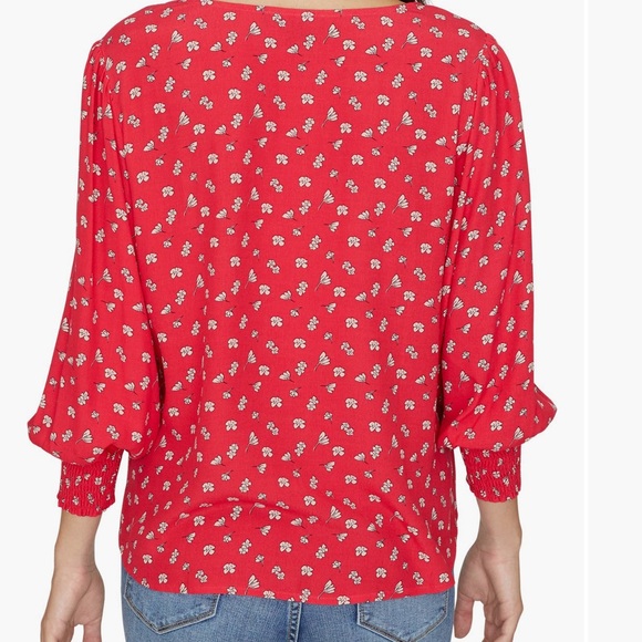 Sanctuary Harmony Balloon Sleeve Floral Top - Picture 10 of 14